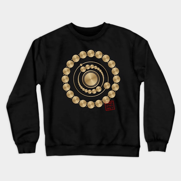 Crop circle 116 Crewneck Sweatshirt by MagicEyeOnly